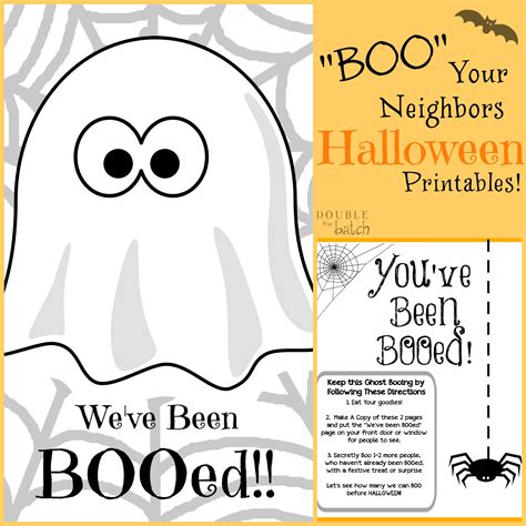 Boo Neighbors Printable